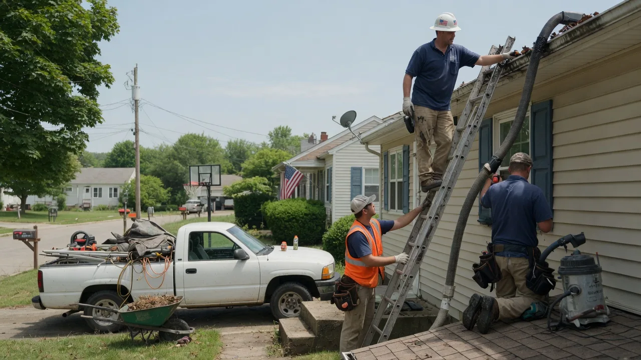Gutter Installation in Aroma Park, IL near me